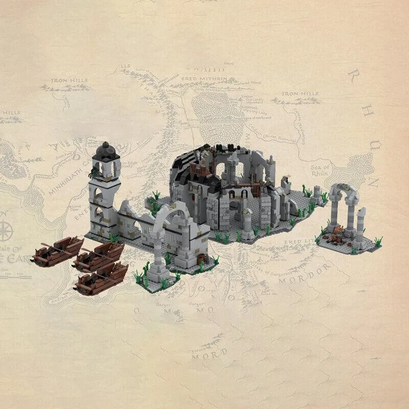 ZITIANYOUBUILD ZITIANYOUBUILD MOC-28664 Abandoned City Citadel 2838 Parts — product photo