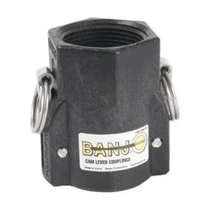 Banjo Banjo 125D 1" Female Coupler x FNPT Cam Lever Trap — product photo