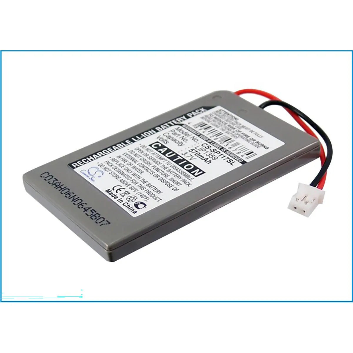 Estry Estry CECHZC2J standard battery 565mAh 3.7V — product photo
