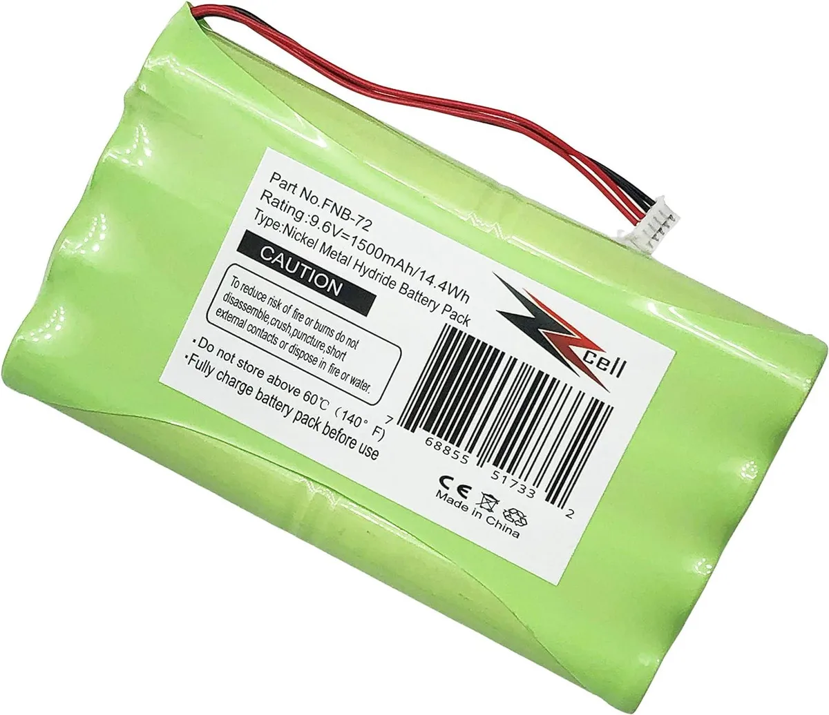 usbroway usbroway 9.6V 1500mAh Ni-MH Battery for Yaesu FNB-72 FNB-85 FT-817 — product photo