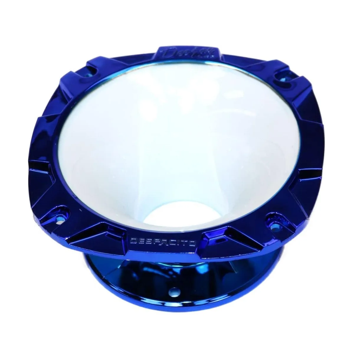 Deejay LED Deejay LED TBH2INSHORTWHBLU Short 2" Bolt-On Horn White Blue — product photo