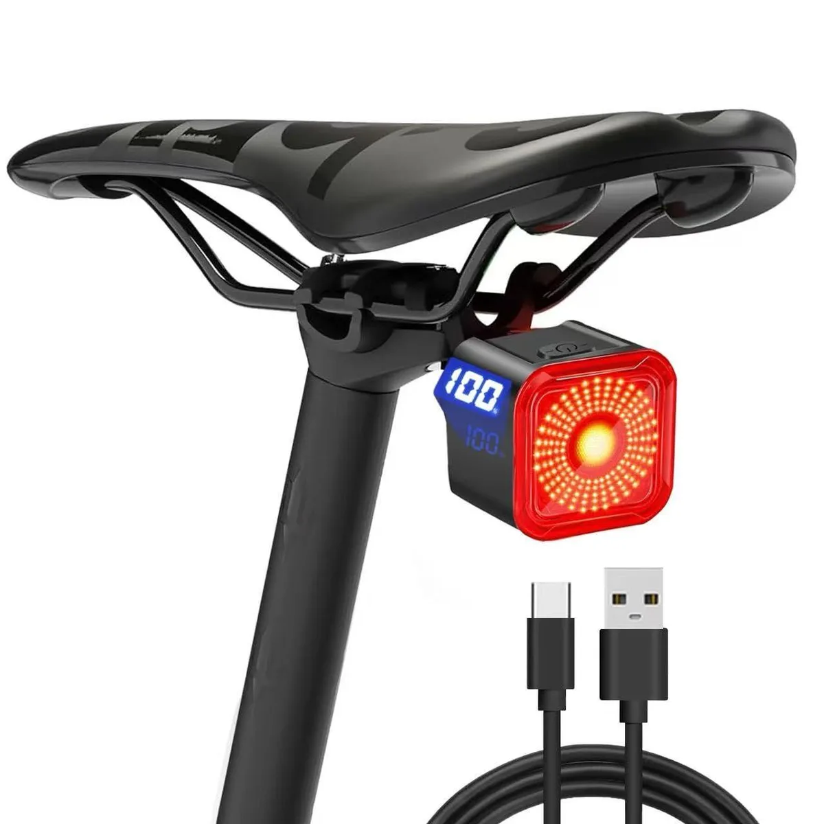  Hollywood Racks INGONEON-0135 LED Bike Brake Tail Light 160 lumens — product photo
