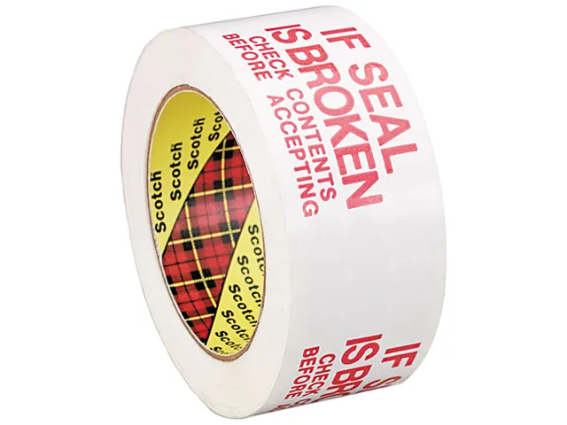 Scotch Scotch 3771 "If Seal Is Broken" Printed Packaging Tape — product photo