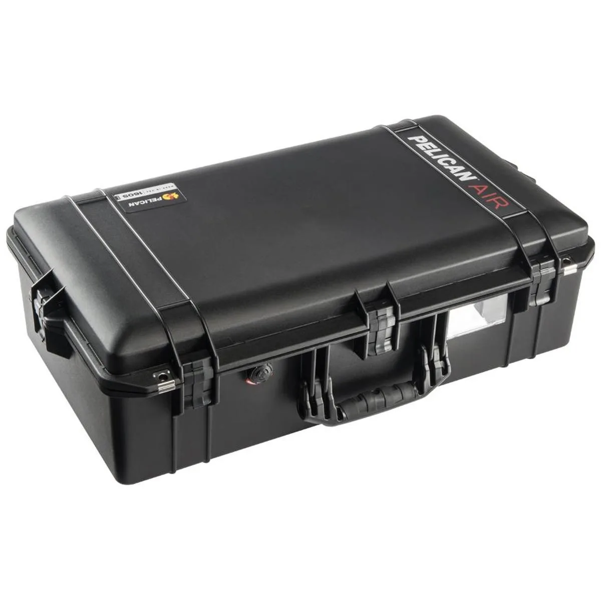 Black Pelican 1605 Air Case with foam interior, lightweight HPX resin construction