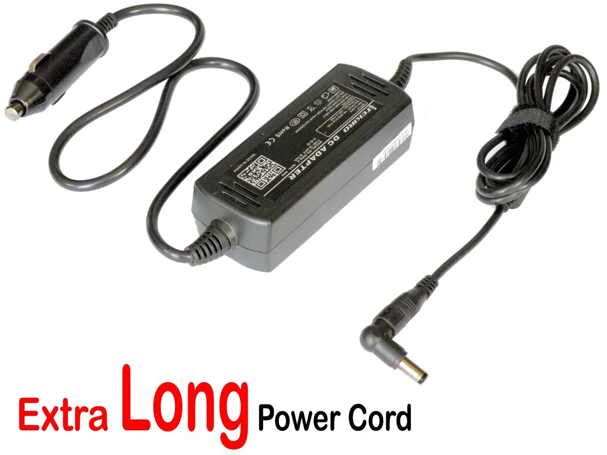 iTekiro iTekiro FJT.TDC090WT4.N44 90W Car Charger for Fujitsu Lifebook U7510 U9310 U9310X U9311X U9312X UH572 — product photo