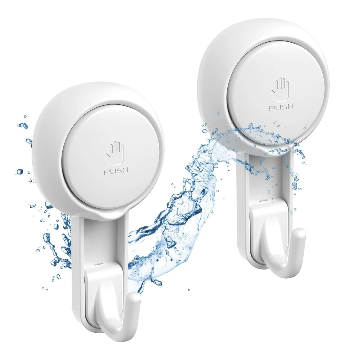  Marchpower Suction Hooks 2 Pack 11 lb 360° Rotation — product photo