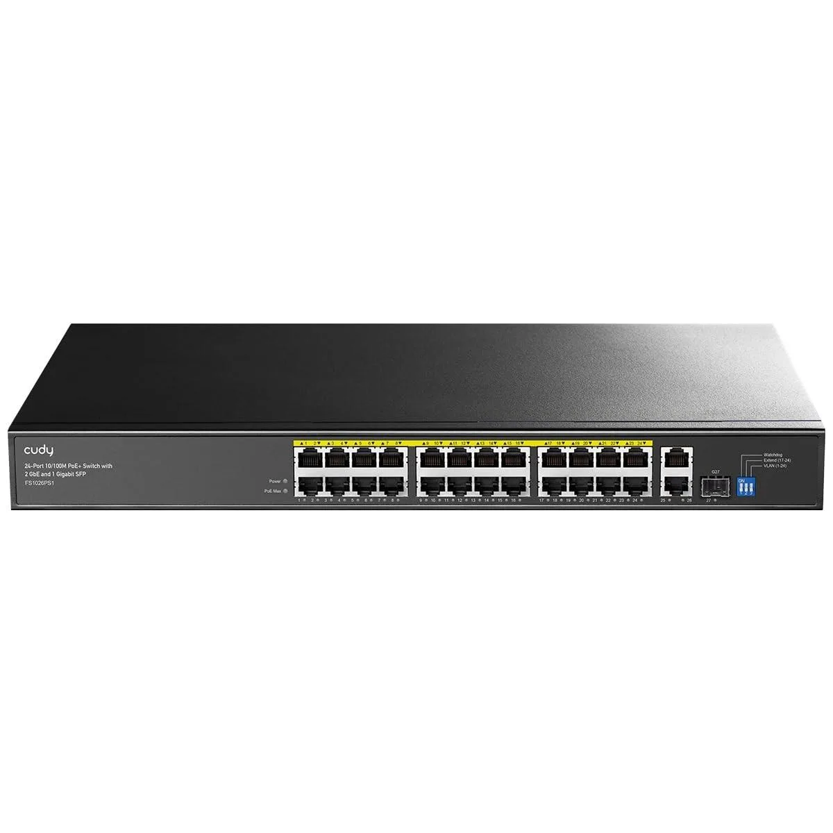 Cudy Cudy FS1026PS1 24-port PoE+ switch 300W 19-inch rackmount — product photo