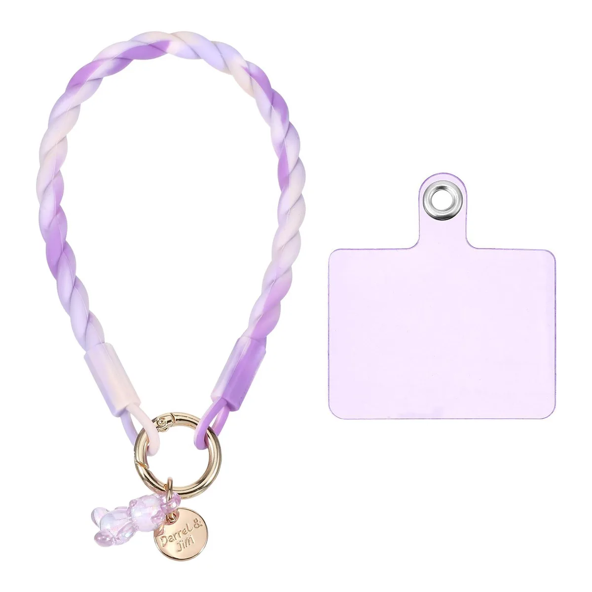  Evening Crystals 4947LZZK8959 bracelet 7.87 in Purple+White Gradient — product photo