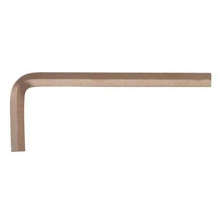 Ampco non-sparking hex key, 13 mm tip, 135 mm long arm, unfinished metal