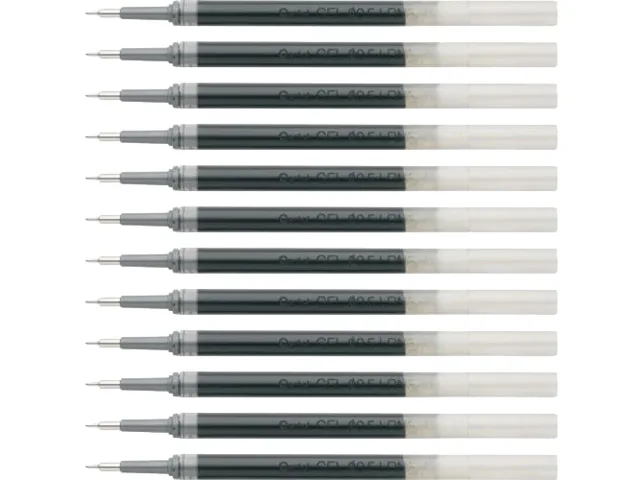 Pentel of America, Ltd. Pentel of America, Ltd. LRN5ABX EnerGel 0.5 mm Pen Refill Black Ink 12 Box — product photo