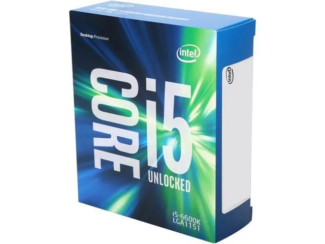 Intel Intel Core i5-6600K 3.5 GHz LGA 1151 91W cpu accessory — product photo