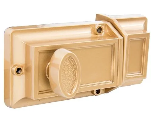 Tuff Stuff Tuff Stuff TUF132 Bronze Rim Single Cylinder Deadlock — product photo