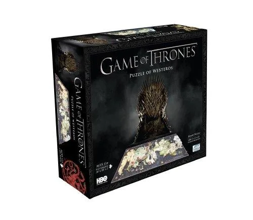4D Cityscape 4D Cityscape CT51000 Game of Thrones Westeros 4D Puzzle 1500 pieces — product photo