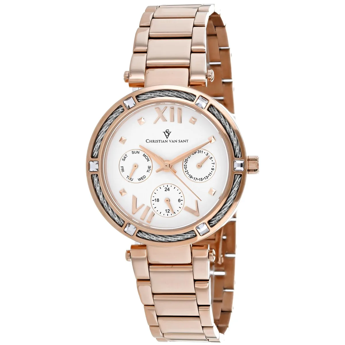 Christian Van Sant Christian Van Sant Sienna White Dial Watch CV1824 — product photo