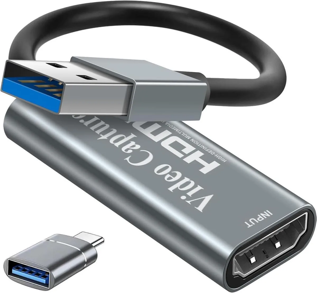 Vszerda Vszerda 4K HDMI to USB 3.0 video capture card (Silver) — product photo