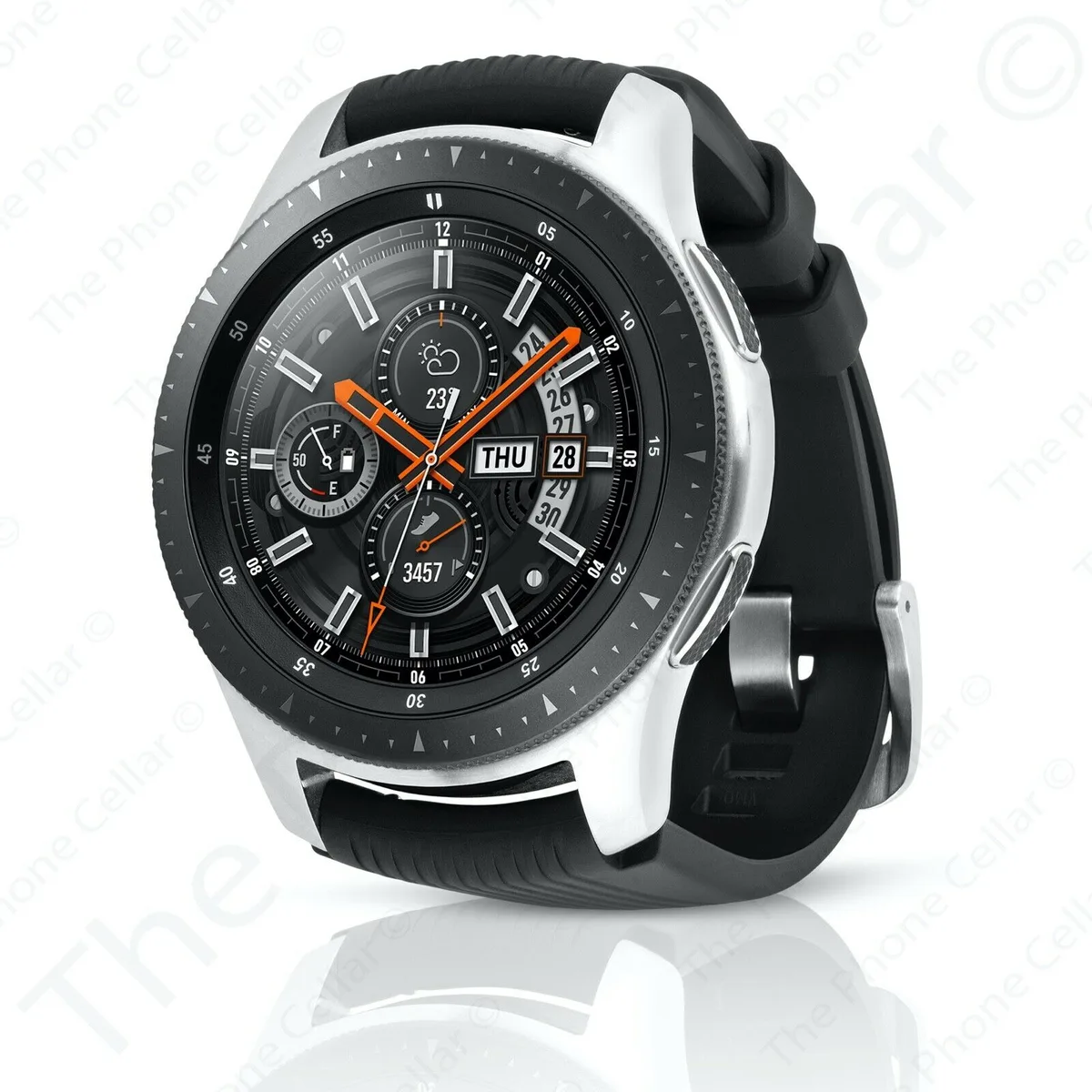SAMSUNG SAMSUNG Galaxy Watch SM-R800 46mm Silver wearable technology — product photo