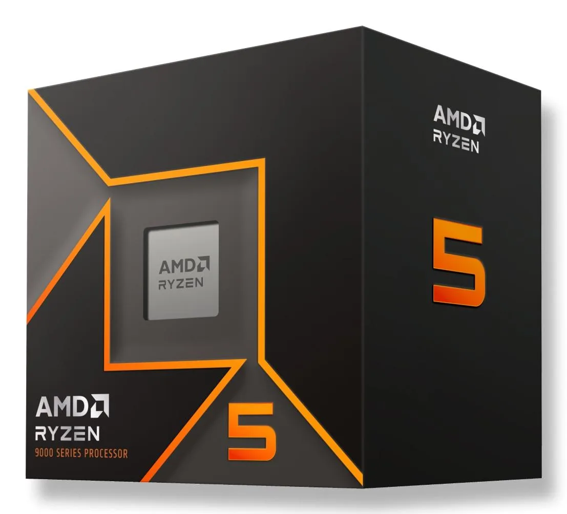 AMD AMD Ryzen 5 9600 3.8 GHz desktop processor 100-100000718BOX — product photo