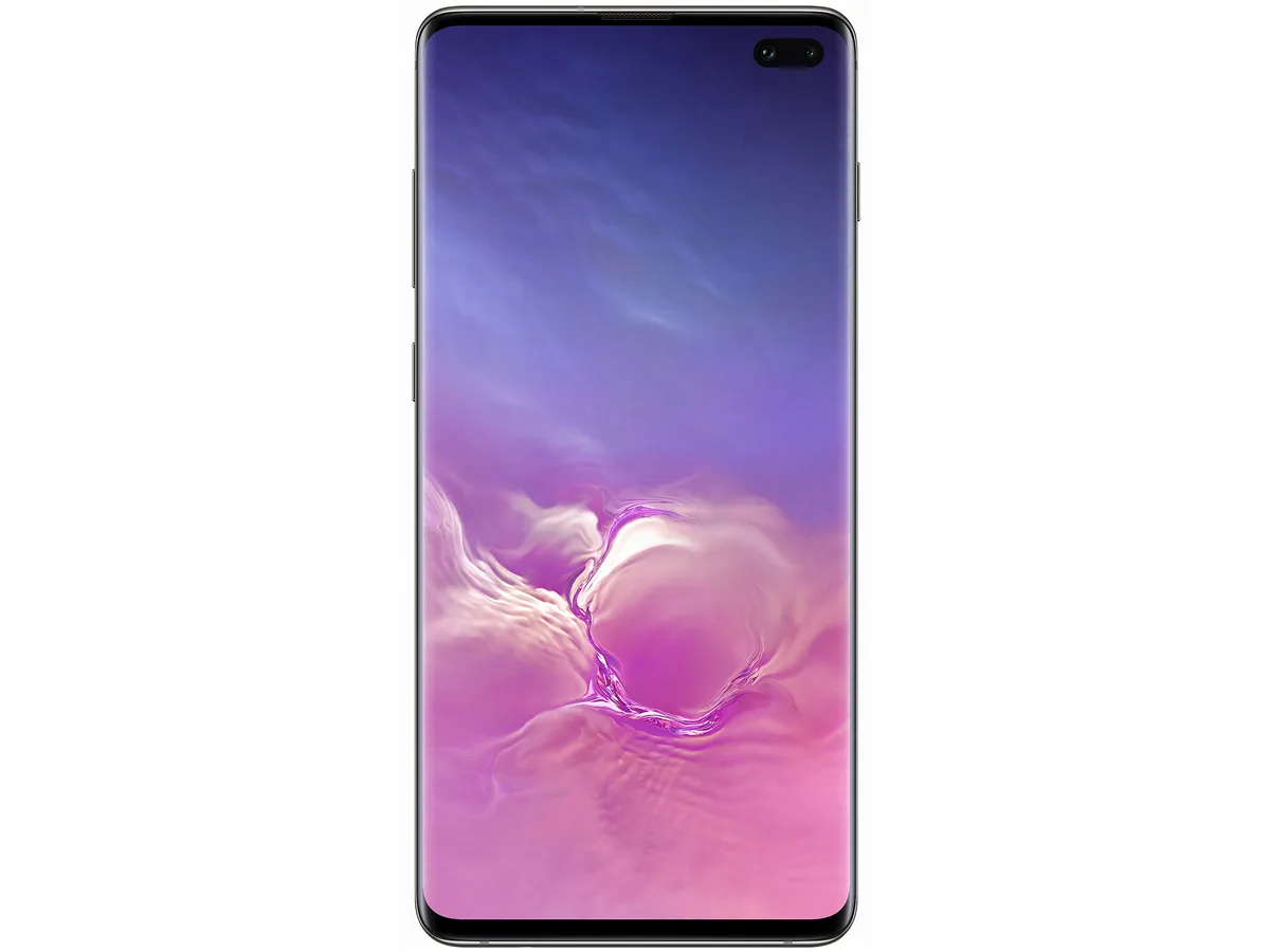 SAMSUNG SAMSUNG Galaxy S10+ 4G LTE 6.4" Prism Black 128GB 8GB RAM cell phones - unlocked — product photo