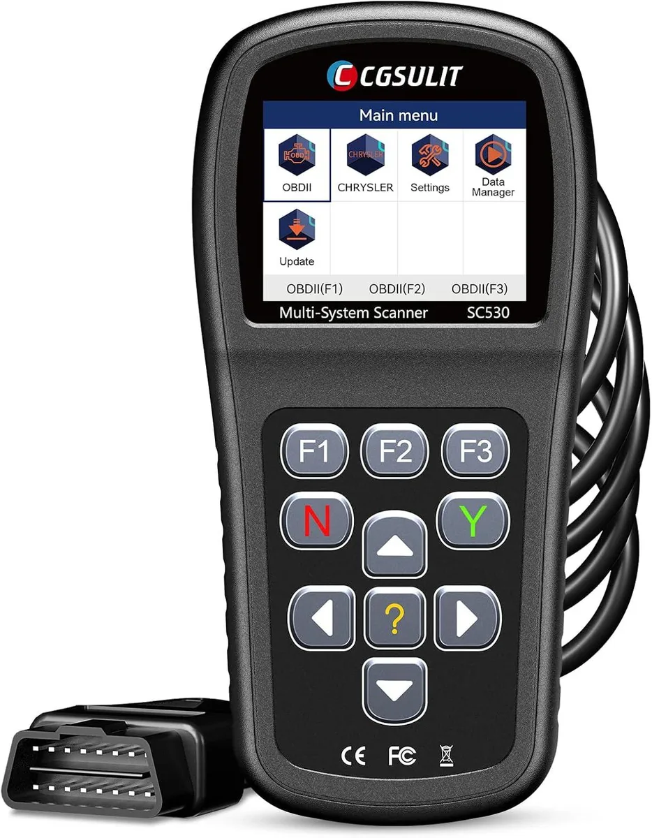 TAURKENAM TAURKENAM OBD2 Scanner All System Code Reader for Dodge Chrysler Jeep car electronics accessory — product photo