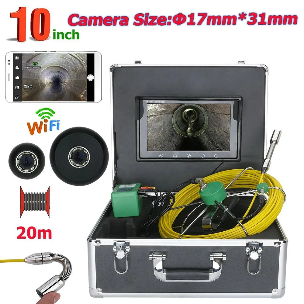 visiPower visiPower Industrial Endoscope 10" 17mm 50m IP68 WiFi — product photo