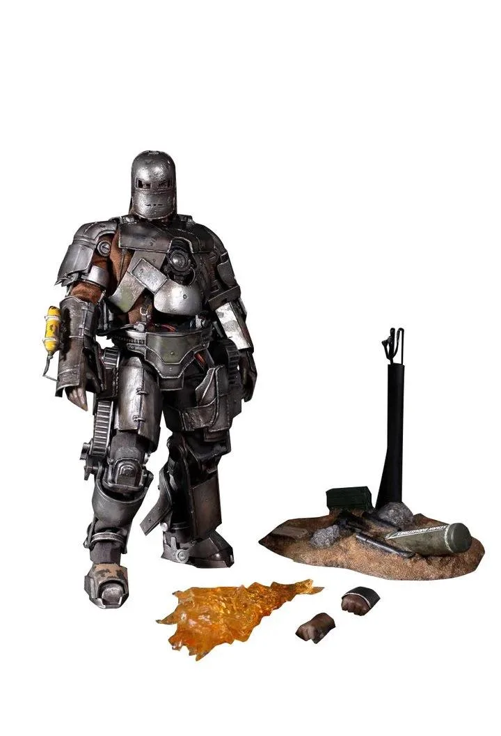 Hot Toys Hot Toys MMS168 Iron Man Mark I 2.0 1/6 scale action figure — product photo