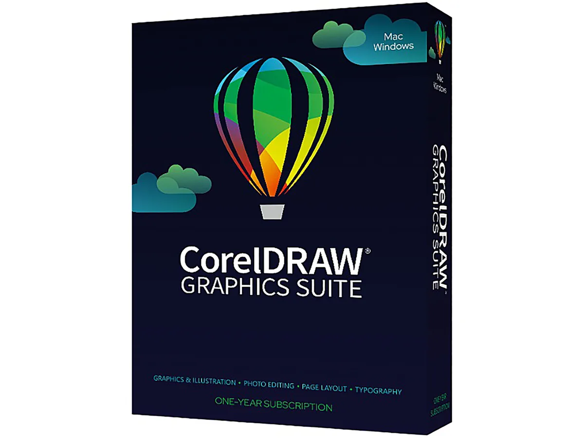 Corel Corel ESDCDGSSUB1YAMA design subscription 365 days Windows 10 11 64-bit — product photo