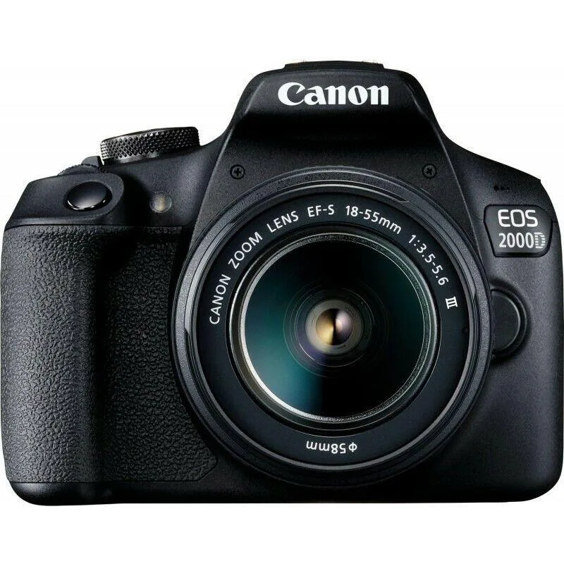Canon International Canon International EOS 2000D Rebel T7 24.1MP DSLR Camera with EF-S 18-55mm III Lens — product photo