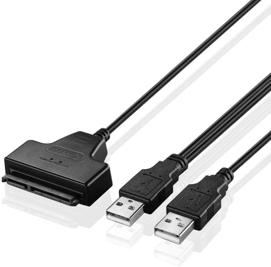 HANNORD HANNORD SATA to USB 2.0 Cable Adapter 2.5" 22 Pin 7+15 — product photo