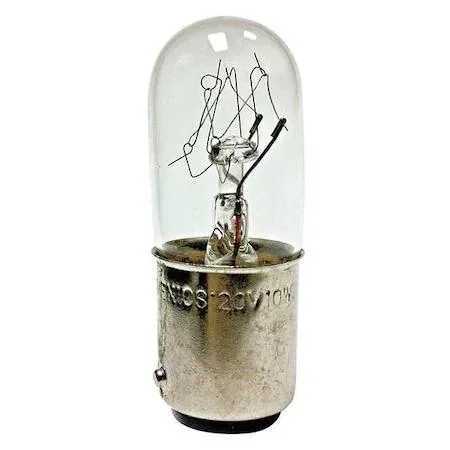 Box of ten clear glass incandescent bulbs