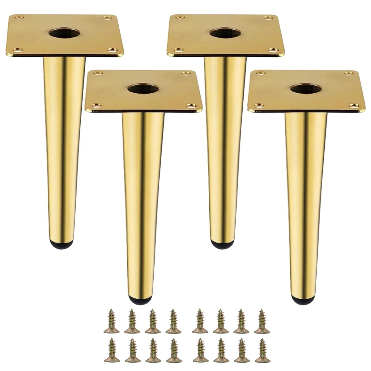  SWTOOL SWTOOL800032 8 Inch Gold Furniture Legs 4 Pack — product photo