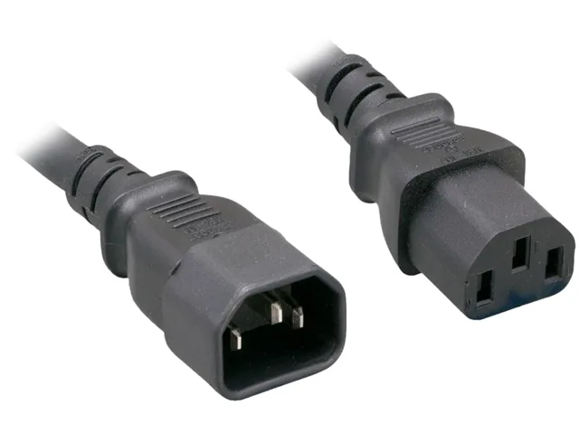 Nippon Labs Nippon Labs 30POW-10W1-02202 2 ft C14-C13 18 AWG computer power extension cord — product photo