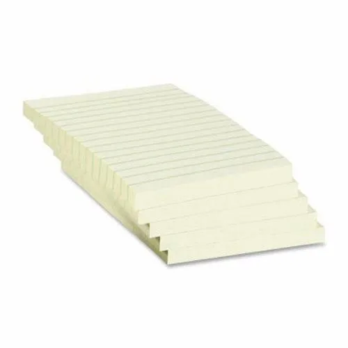 Business Source Business Source 36619 Sticky Notes Yellow Lined 4x6 5 Pack — product photo