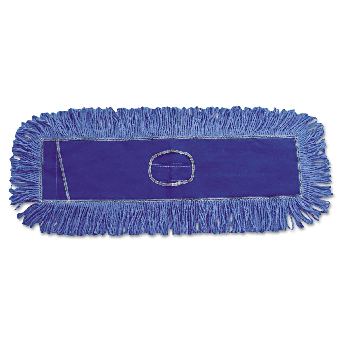 Boardwalk Boardwalk BWK1118 18" Blue Dust Mop Head Indoor Maintenance — product photo