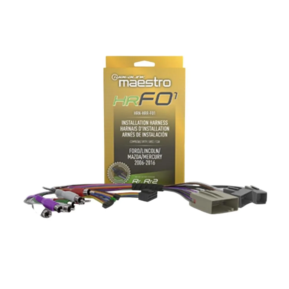 iDatalink iDatalink HRN-HRR-FO1 Radio Replacement Harness 2006-2016 Ford Lincoln Mazda Mercury — product photo
