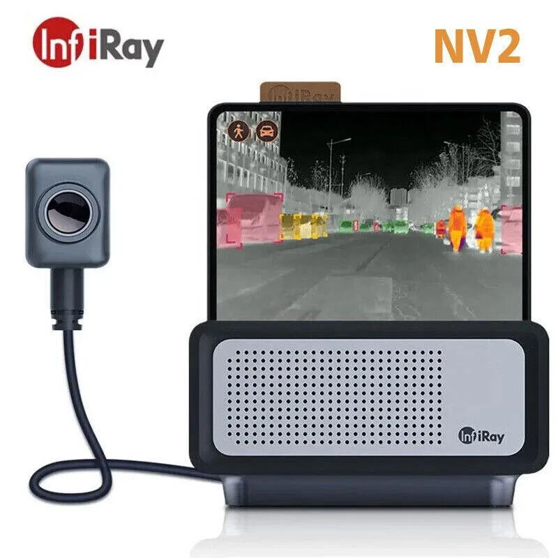 InfiRay InfiRay NV2 thermal measurement tool 200m .1s AI warning 512×384 super-resolution — product photo