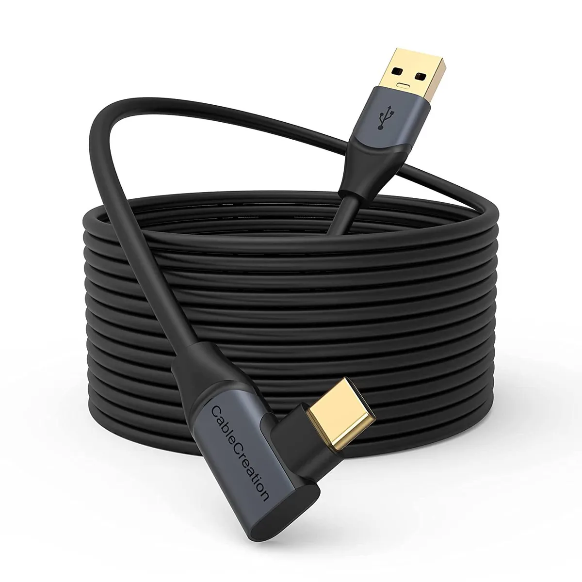 CableCreation CableCreation USB 3.2 Gen1 USB-C Cable 16.4 ft 5 Gbps 90° 210g — product photo