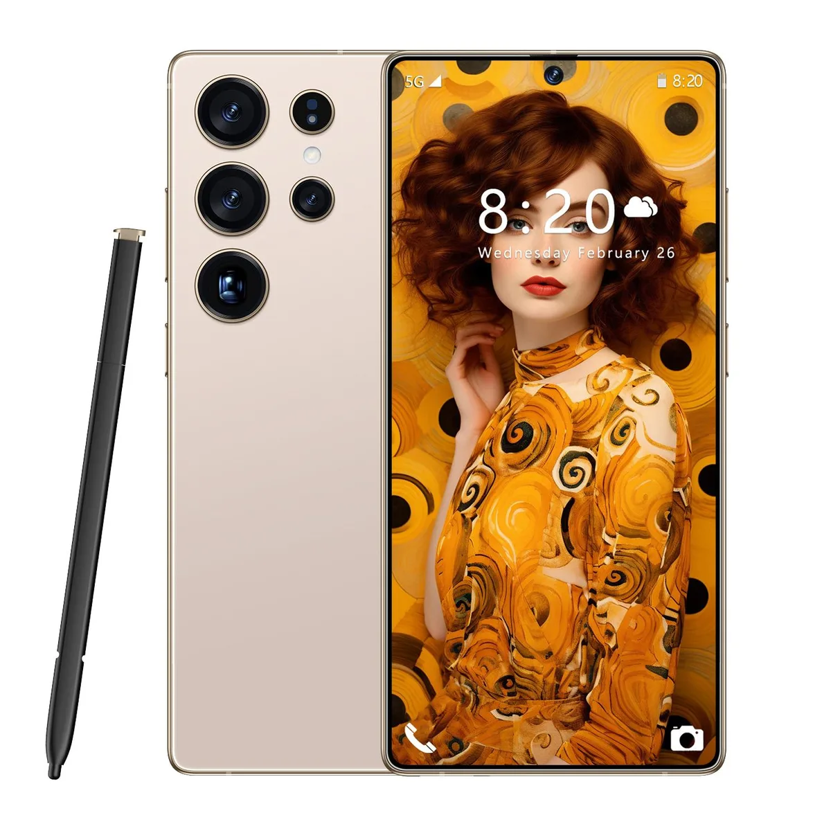 GAMAKOO GAMAKOO G25 Ultra S Pen 5G 6GB 128GB 6.8" Android 15 6000mAh Gold — product photo