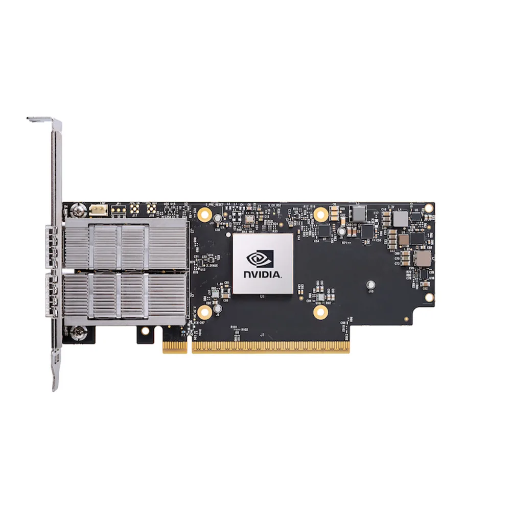 NVIDIA NVIDIA MCX753436MC-HEAB ConnectX-7 200GbE dual-port QSFP112 PCIe 5.0 x16 network card — product photo