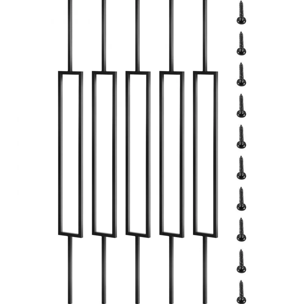 VEVOR VEVOR Deck Balusters 10 Pack 44" x 0.5" Black Iron — product photo