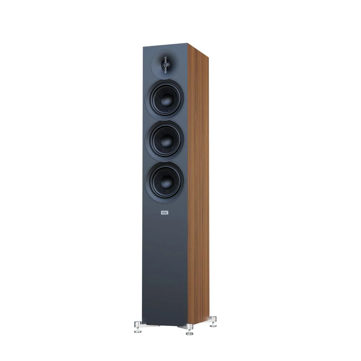 Elac Elac Debut 3.0 DF53-WN Walnut Floorstanding Speaker — product photo