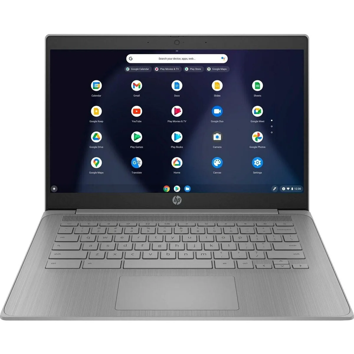 HP HP 14a-ne0013dx 2-in-1 laptop Celeron N4120 4 GB 64 GB eMMC 14 in 1366 x 768 — product photo