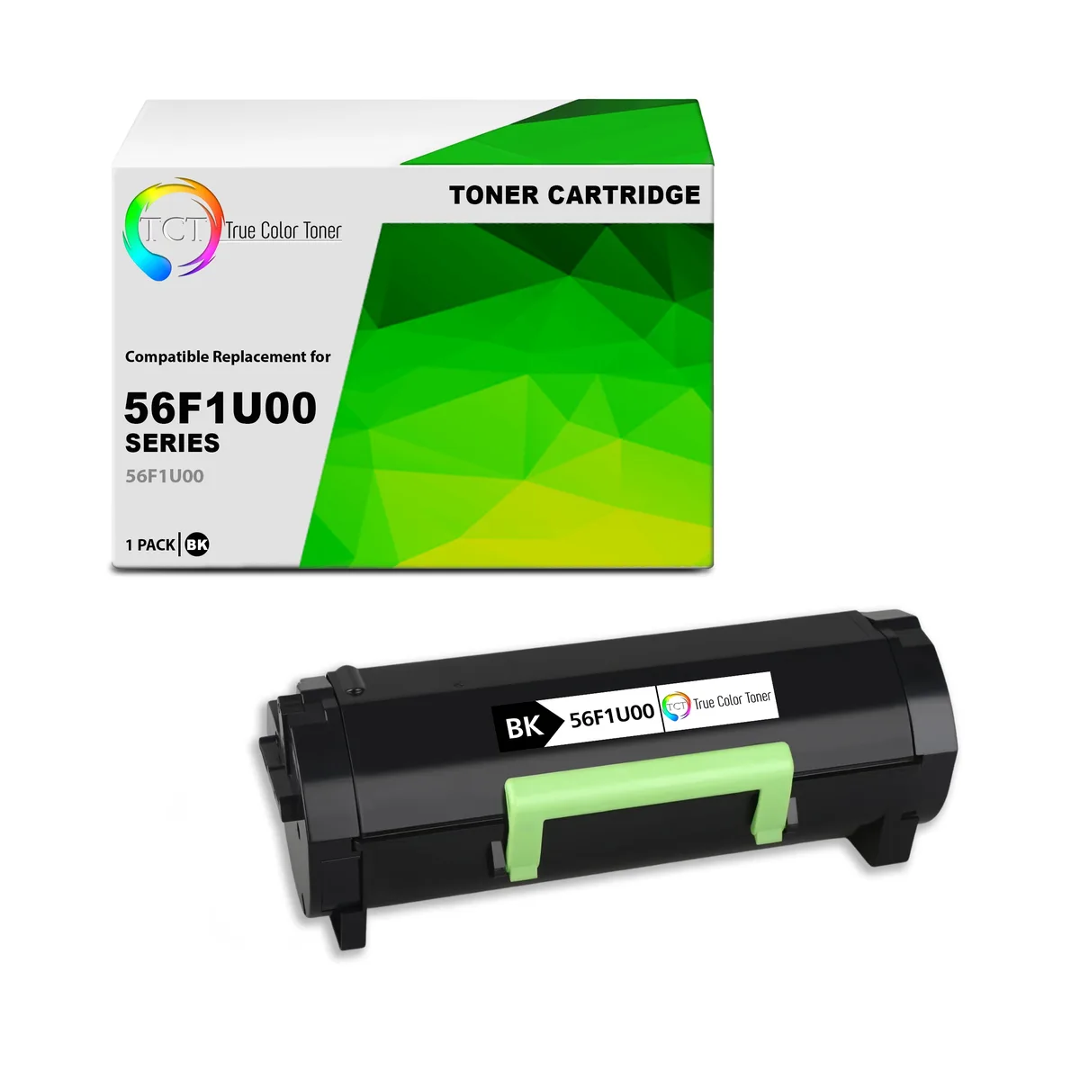 TCT TCT 56F1U00 Black Toner Cartridge for Lexmark MS521dn 621dn 622de 25000 Pages — product photo