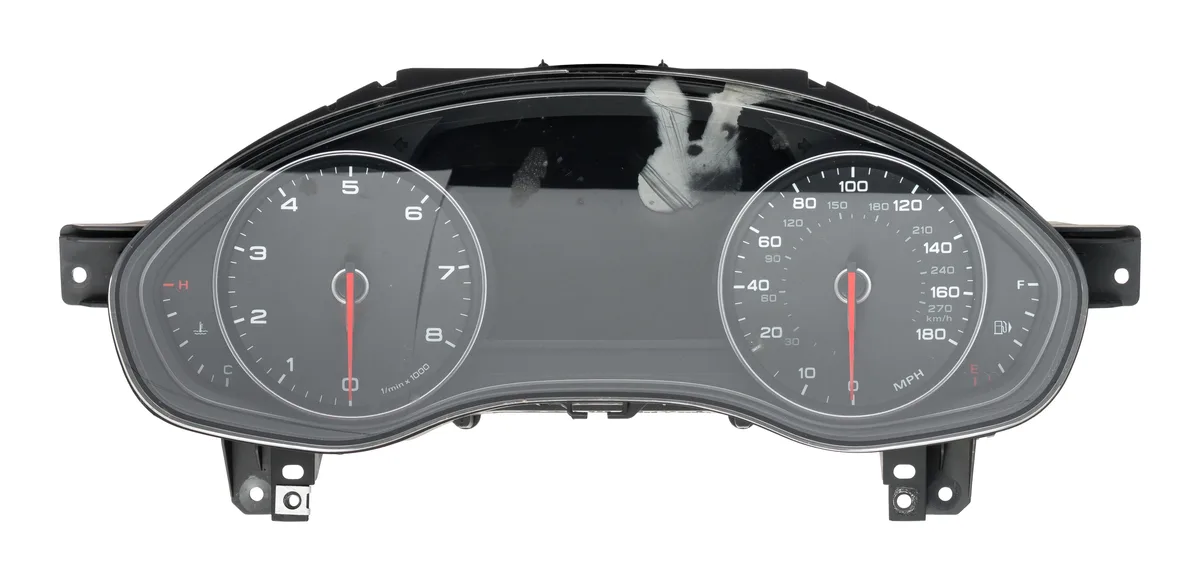 1 Factory Radio 1 Factory Radio 4G8920982M Speedometer Instrument Gauge Cluster 2012-2013 Audi A6 — product photo