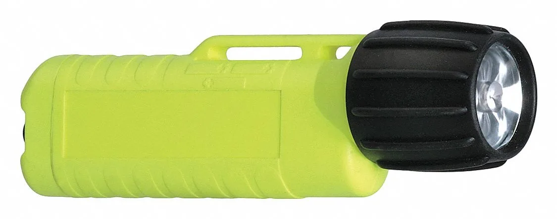 UK Pro UK Pro PACIFIC HELMETS 510001 Yellow LED Flashlight AA 110lm — product photo