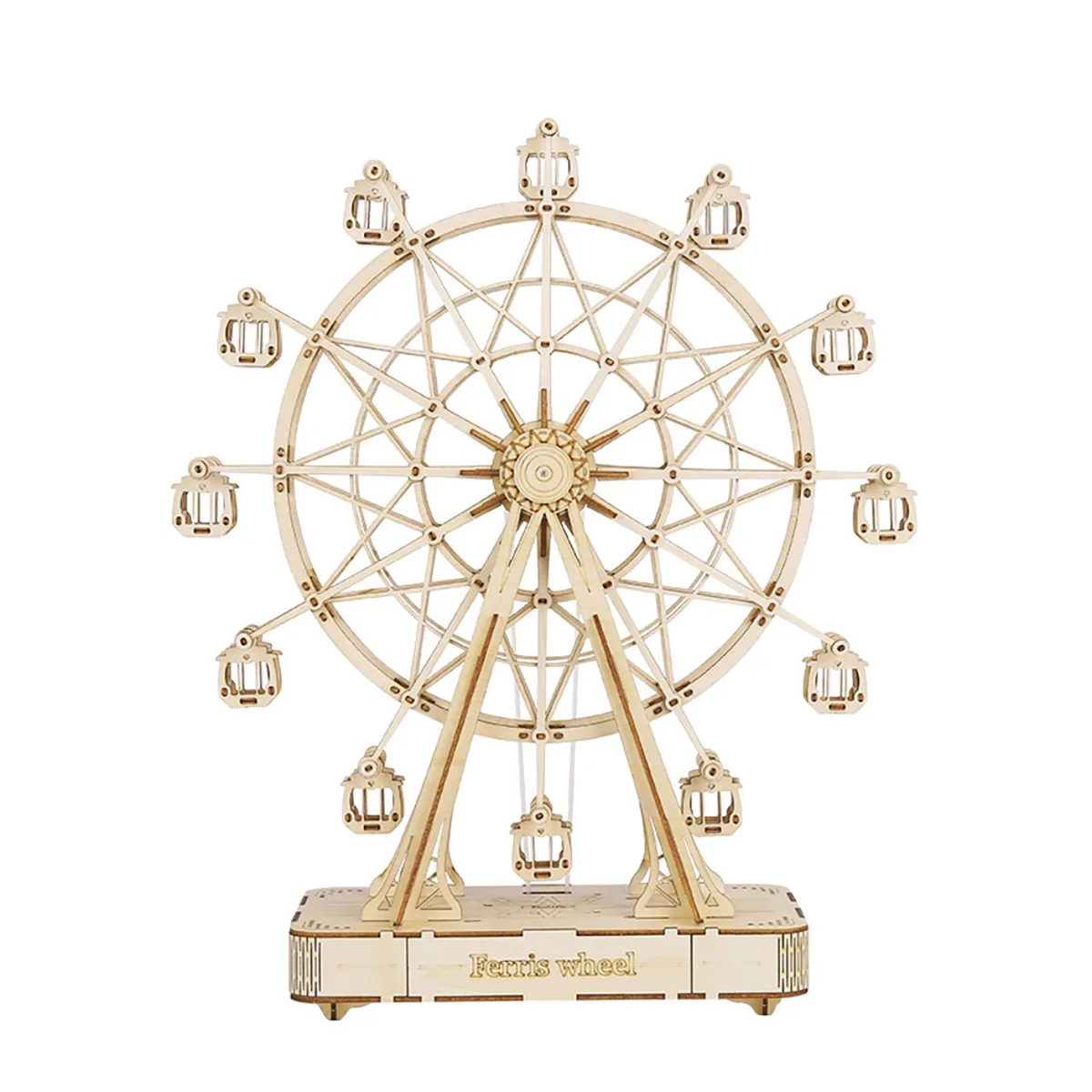 Hands Craft Hands Craft DIY 3D Music Box Puzzle Ferris Wheel 232 pcs — product photo