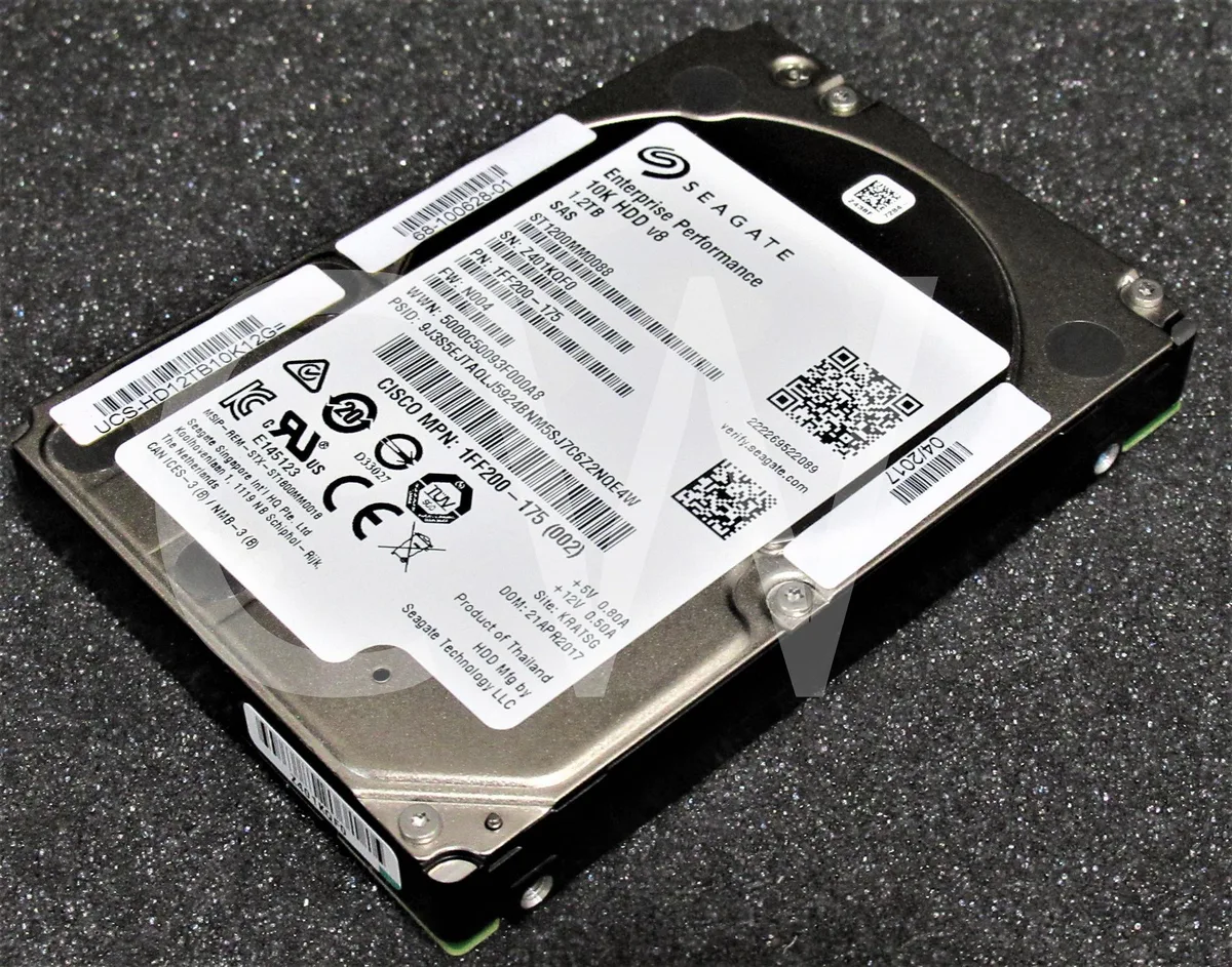 Seagate Seagate ST1200MM0088 1.2TB 10000RPM 12Gb/s 2.5" SAS internal hard drive — product photo