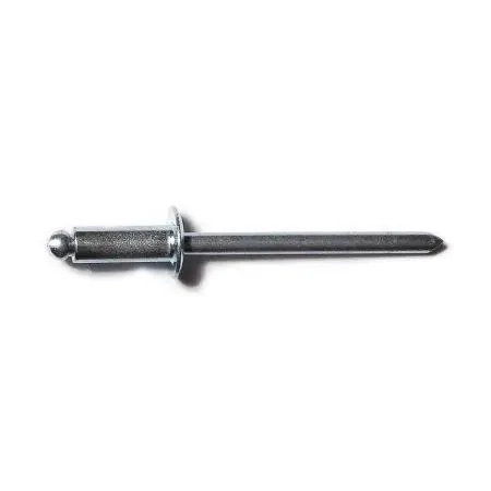 MIDWEST FASTENER CORP MIDWEST FASTENER CORP 51088 Blind Rivet Dome Head 5/32 in Dia 1/4 in L Steel hardware — product photo