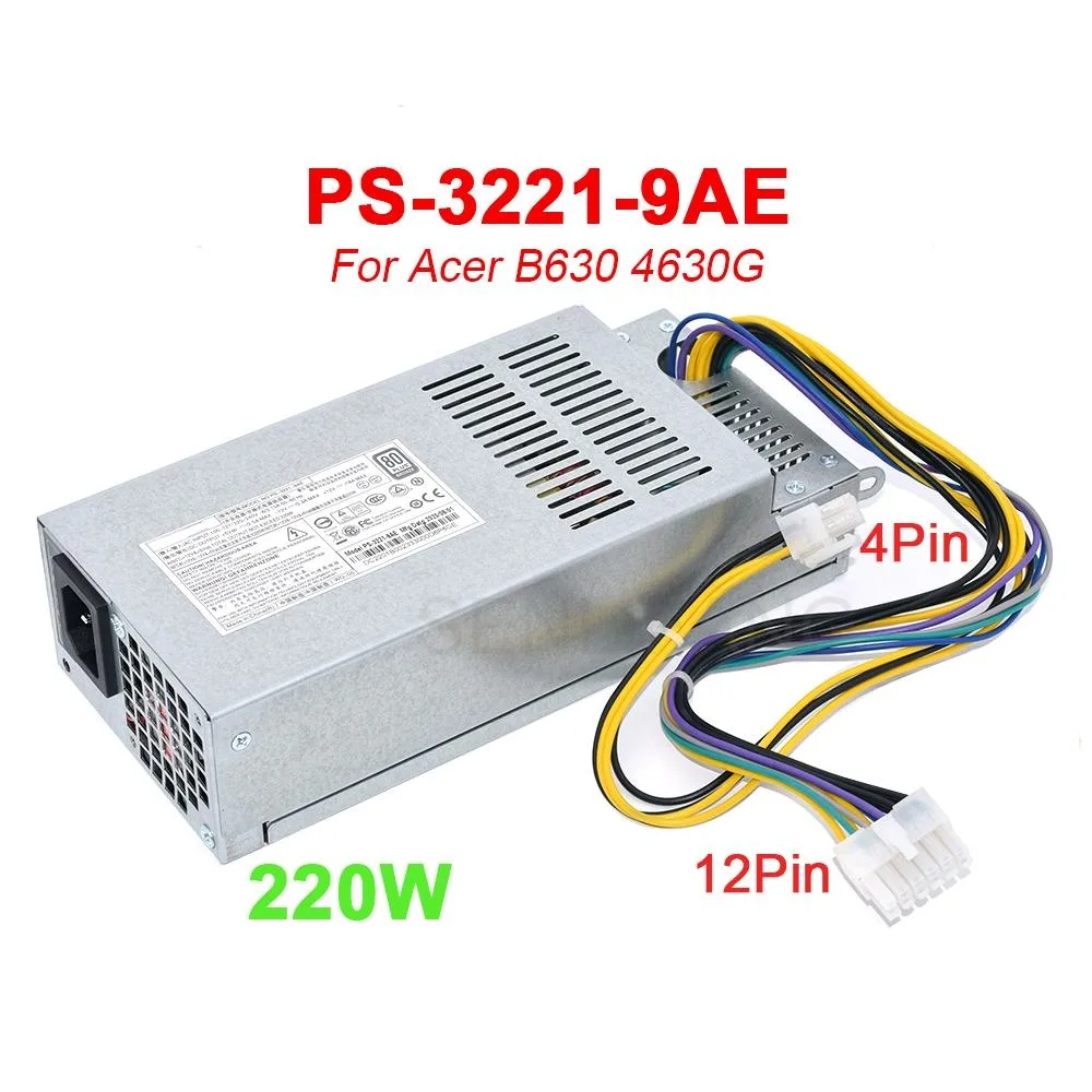 Lemincrash Lemincrash PS-3221-9AE 220W server power supply — product photo