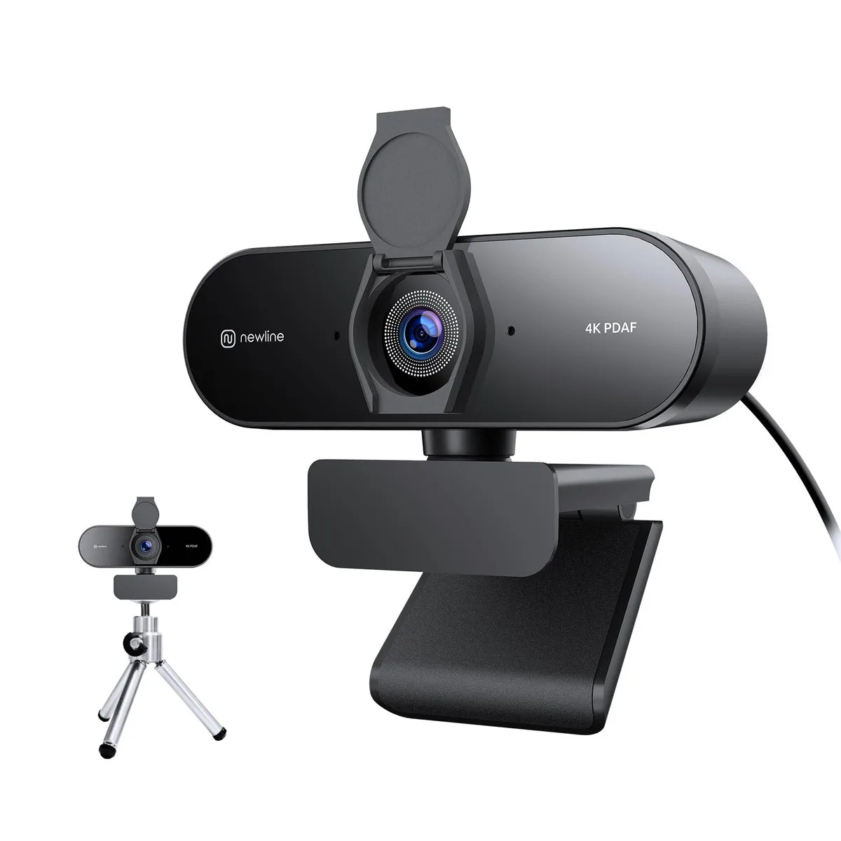  Newline NewEye 62 Kit 4K Webcam 12MP PDAF 79° FOV Tripod — product photo