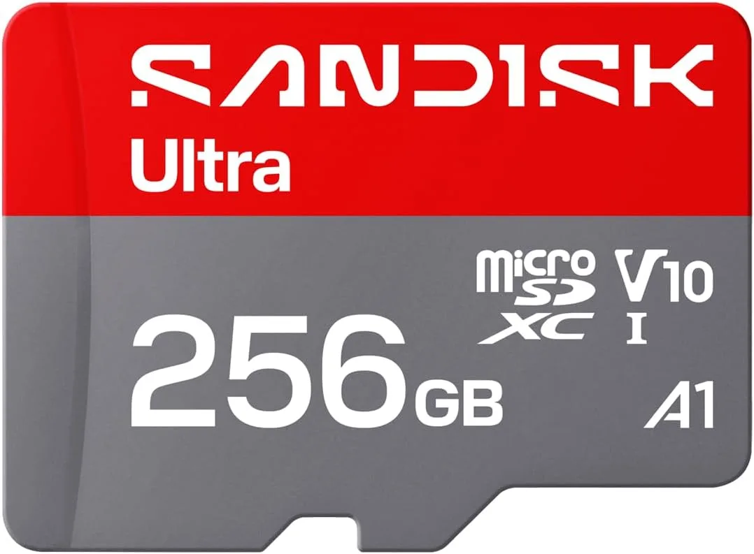 SanDisk SanDisk SDSQUJQ-256G-GZ6MA 256GB Ultra microSD memory card — product photo